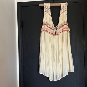 Free people mini dress/ tunic top
